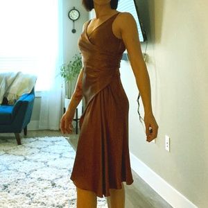 The Limited (size 2) copper dress